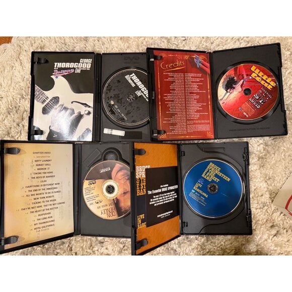 Set Of 4 Live Concert DVDs George Thorogood, Little Feat, Don Henley & The Boss - Picture 3 of 3